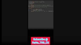 Factorial Program #factorials #factorial ##python #pythontutorial #python3 #pythonforbeginners