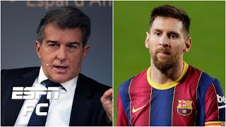 Joan Laporta elected Barcelona president: Will Lionel Messi be convinced to stay? | ESPN FC