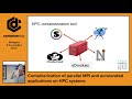 giuseppa muscianisi containerization of parallel mpi and accelerated applications on hpc syste...