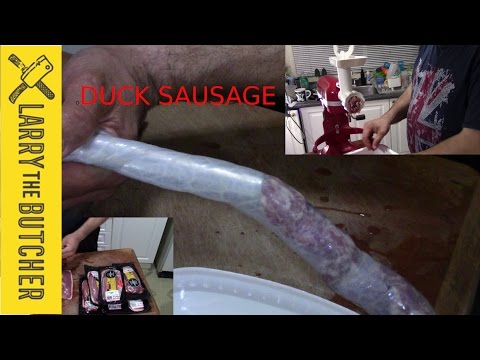 Making Duck Sausage! Making Duck Sausage!