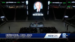 Herb Kohl honored at memorial service