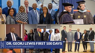 Clayton State University - Dr. Georj Lewis First 100 Days