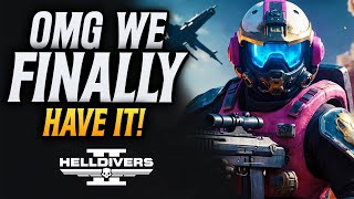 Helldivers 2 We FINALLY Have It! New Stratagems Available Now!