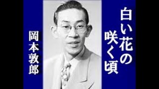 白い花の咲く頃　懐メロカラオケ編集版　歌唱　岡本敦郎　作詞　清水みのる： 作曲　倉若晴生