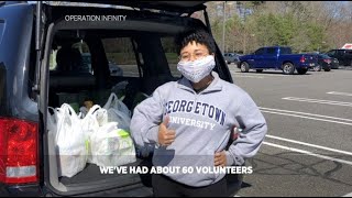 Operation Infinity: Long Island Volunteers Deliver Groceries To Those In Need