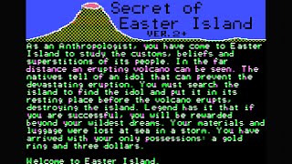 Secret of Easter Island walkthrough (Apple II - Three Sigma Inc.)