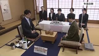 囲碁・棋聖戦  一力遼棋聖の地元「仙台対局」始まる　４連覇をかけ挑む 第３局 (25/02/05 11:51)