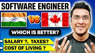 Savings of an Engineer in Canada VS India | Cost of Living, income, Tax, Expenses & Savings