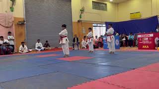 AADHYA KARATE - TEAM KATA @VASAVI MAHAL, HUBBALLI 29-12-2024