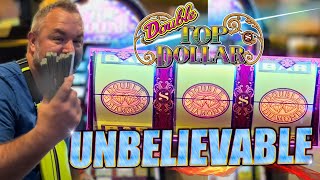 OMG: Still In Utter Disbelief!! Double Diamond Progressive Jackpot On Double Top Dollar