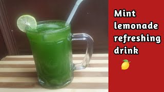 Mint Lemonade Recipe I Mocktail Recipe I Refreshing Nimbu Pudina Sharbat I Lemonade Recipe I