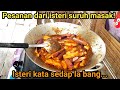 Bang nanti masak ye nanti saya balik nak makan lapar la...Pesanan dari isteri