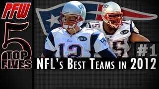 Who is the NFL's best team in 2012? | #1: New England Patriots
