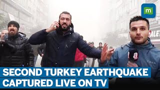 Turkey Earthquake Caught On Live Broadcast | Buildings Collapse In Turkey, Syria | Over 5,000 Dead