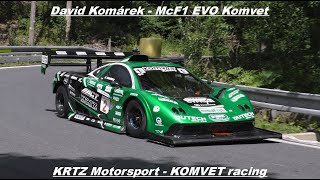 David Komárek - KRTZ Motorsport KOMVET racing  -  absolutní vítěz MHCC 2022