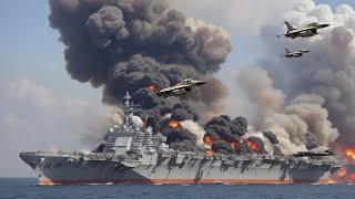 11 minute ago, Ukrainian F-16s destroy Russian aircraft carrier with 150 secret jets