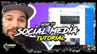 How to build a social media site with Node JS Tutorial - #1 Project Overview | #CodingPhase