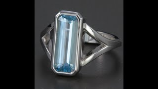 Aquamarine Ring