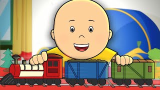 カイユー | カイユーと列車 | 面白い漫画 | キッズ漫画 | ケイルー | Caillou