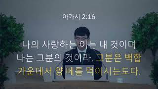 솔로몬의 노래 11 : 김연우 형제, (23.01.08, 주일오전성경공부) // 베다니침례교회, 킹제임스성경