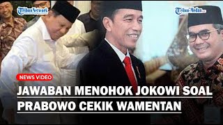 PANAS! Jawaban Menohok Jokowi Soal Prabowo Cekik dan Tampar Wamentan Hingga Jabatan Panglima TNI