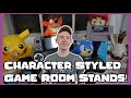 Character Style Display Stands for a Game Room! ( Exquisite gaming Cable guys stands)