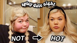 GET READY WITH ME *for a spicy date night* | vlogmas day 21
