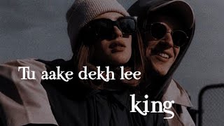 King - 👑😎Tere aage kuch bhi nahi sab khak barabar(Reverb) Full Audio song || King || Song ||❤️
