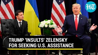 'Salesman Zelensky': Trump's Savage Jibe; Blasts Biden For Funding Ukraine's Fight Against Russia