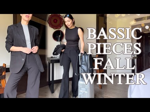 Fall Winter Wardrobe Essentials You Need Youtube