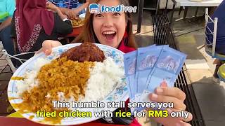 Fried Chicken Rice @ RM3, Bangsar