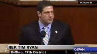 Congressman Tim Ryan: On the Current State of the Iraq War