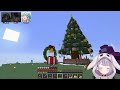 【minecraft】ゆきだるまづくり w うるはさん、らむね【ぶいすぽ 兎咲ミミ】