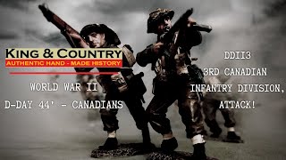 3rd Canadian Infantry Division on D-Day 1944 - King \u0026 Country Toy Soldiers Review