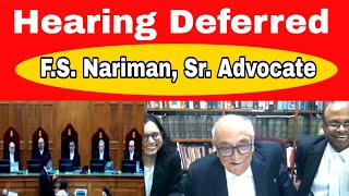 Mr. Fali S. Nariman, Living Legend, supreme court