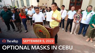 Cebu City starts ‘trial period’ for optional face mask policy