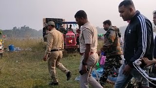 😭 আজ বৈঁচি বেড়লা বালির খাদে পুলিশ এসে সব বন্ধ করে দিয়েছে