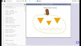 Python Turtle Halloween Demo