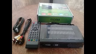 Configuración Sintonizador Tv Digital HD TDT ISDB-T  HDMI-RCA-USB