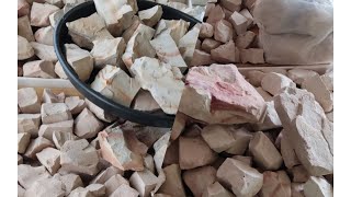 How to Process Crunchy Edible Clay(Calaba) after Drilling