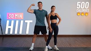 30 MIN CARDIO HIIT WORKOUT - FULL BODY - At Home, No Equipment