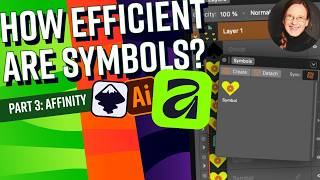 Comparing Symbols in Illustrator, Inkscape, Affinity – Part 3: Affinity