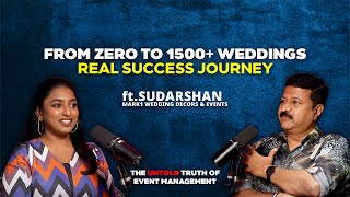 The Art of Event Planning: Success Story | Sudarshan - Mark1 Wedding Decors & Events | Tamil Podcast