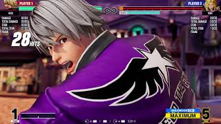 KOF15 ロック　10割コンボ