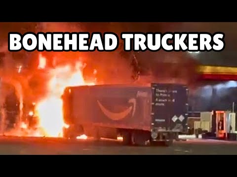 Burning Bonehead Truckers Trucking