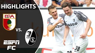 Freiburg's dominant 2nd half propels them to victory vs. Augsburg | Bundesliga Highlights | ESPN FC