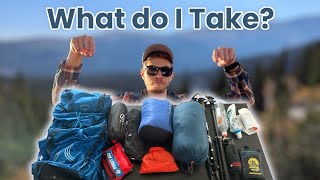 Everything You Need for a 3-Day Backpacking Trip!