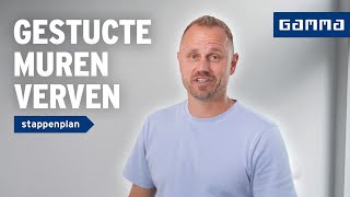 Gestucte muur verven: stap voor stap uitgelegd | GAMMA