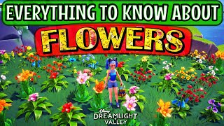 DISNEY Dreamlight Valley. Flowers Spawning Explained. Fastest Way to Get RARE Flowers.