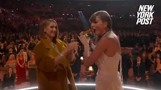 ‘Disgusting’ Taylor Swift called out for ignoring Céline Dion at the Grammys — see what she did next